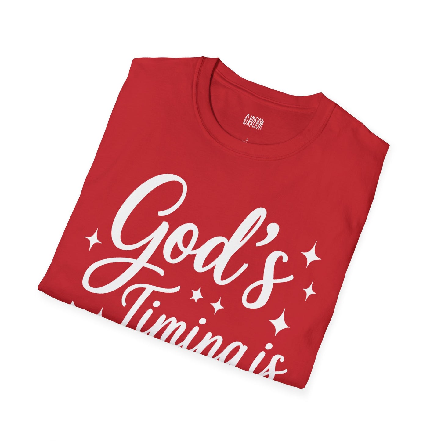 God’s Timing Is Perfect Tee | Inspirational Christian Faith Shirt for Men & Women