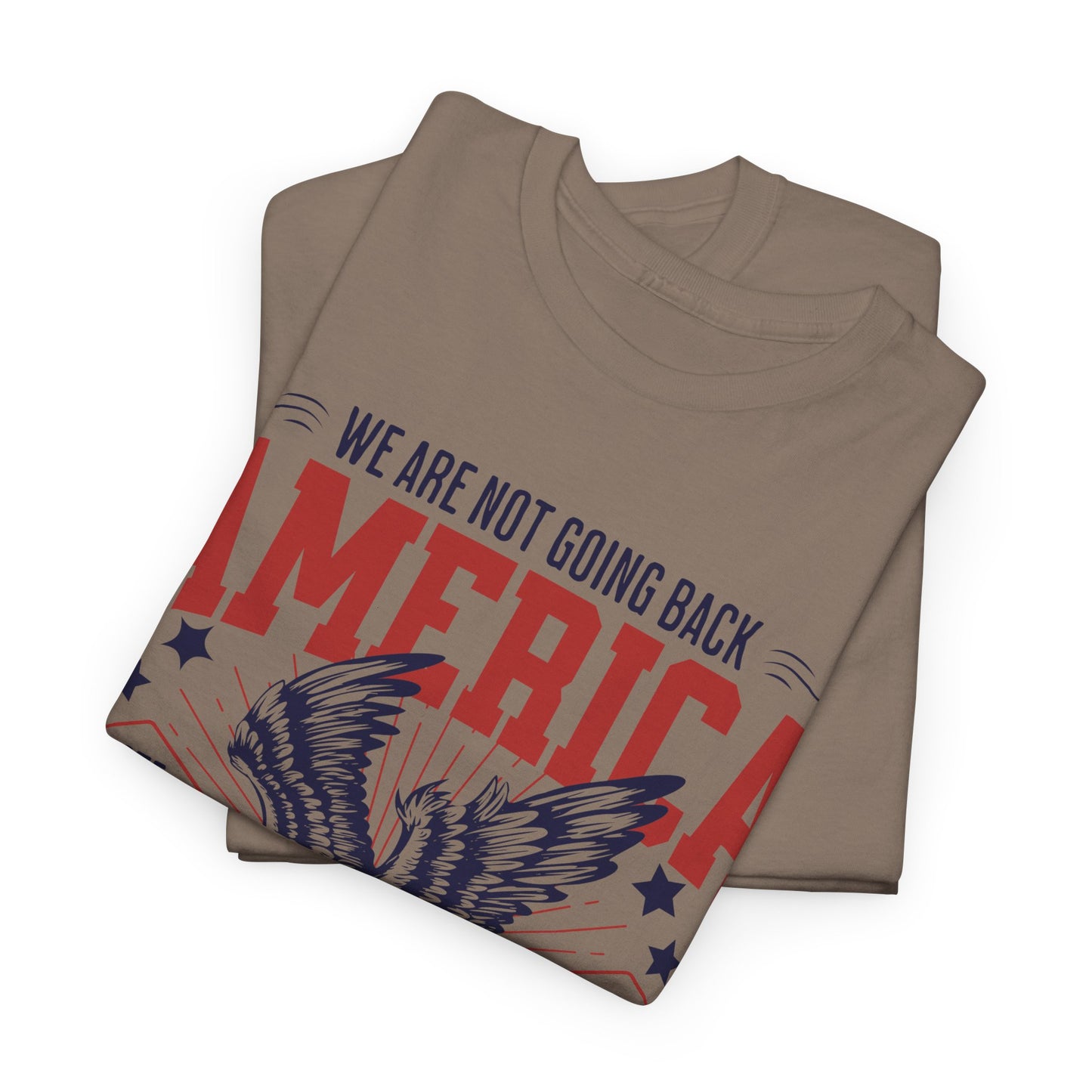 Harris Walz 2024 T-Shirt for Men - We are Not Going Back - Let's Win This