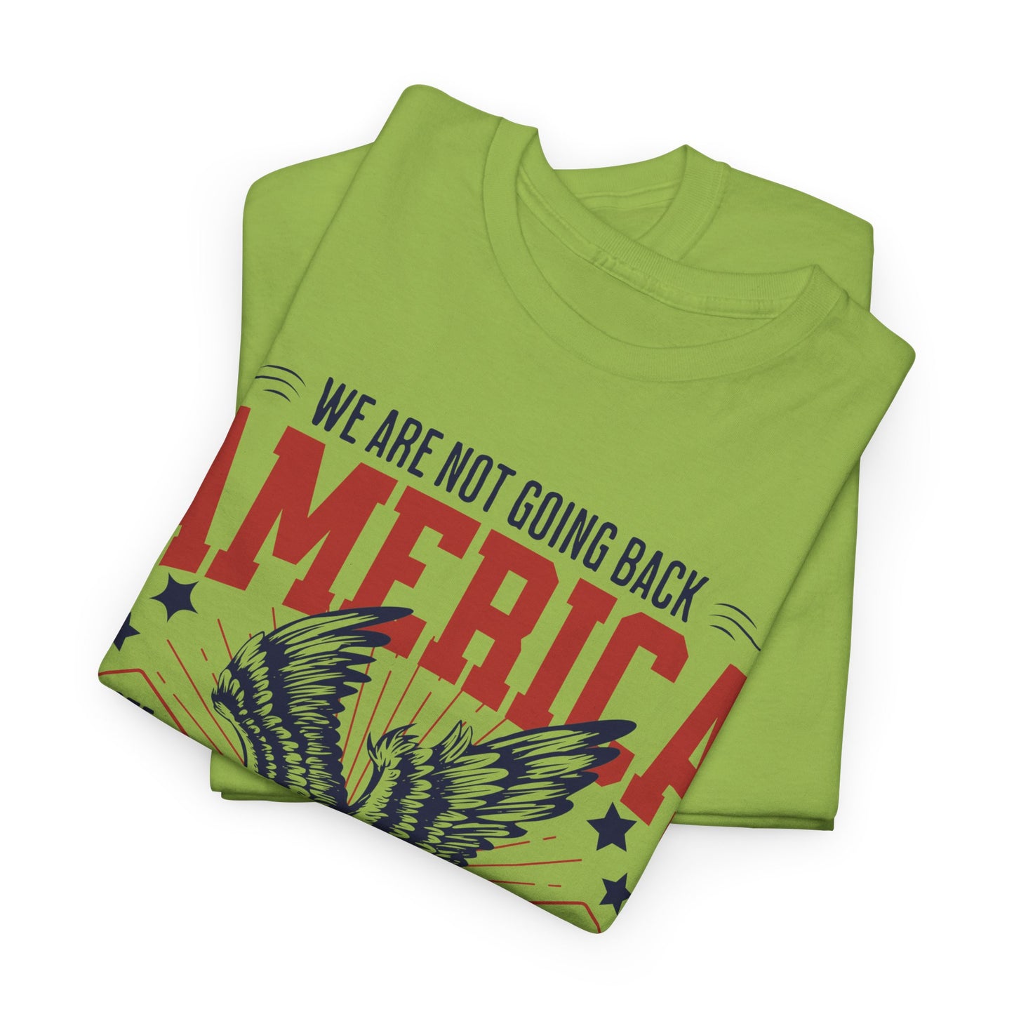 Harris Walz 2024 T-Shirt for Men - We are Not Going Back - Let's Win This