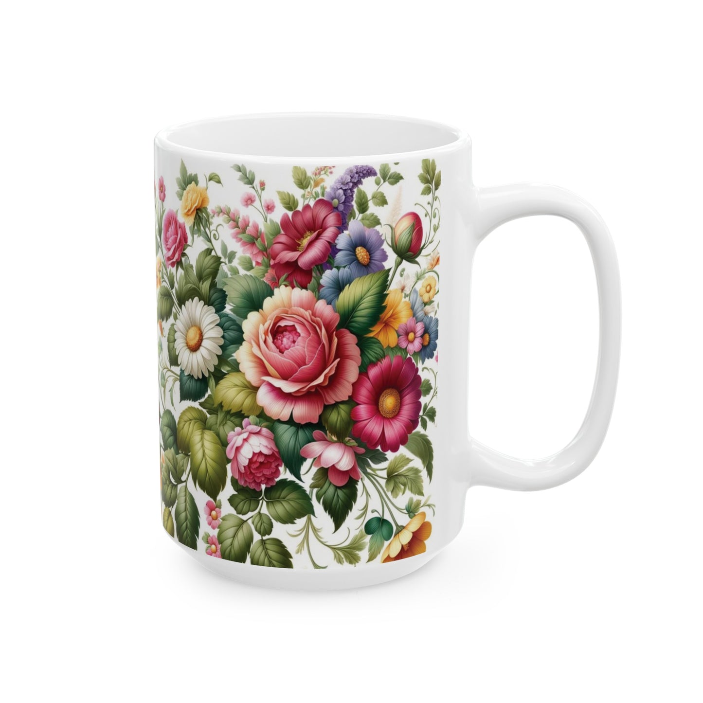 Vegetable Garden Ceramic Mug, (11oz, 15oz)