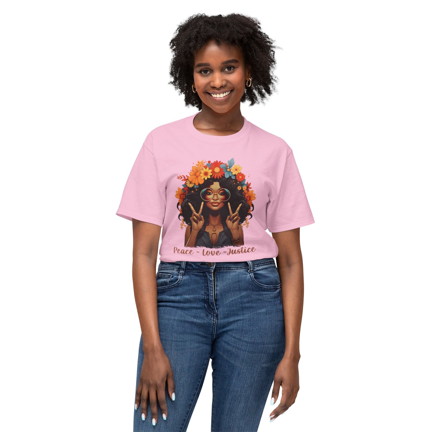 Peace Love and Justice T-Shirt