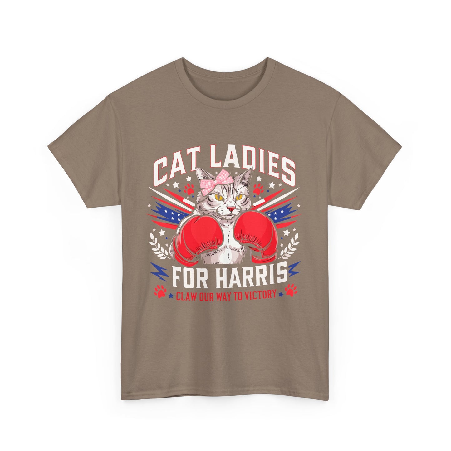 Cat Ladies for Harris Election T-Shirt