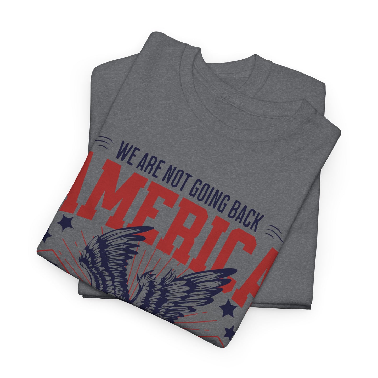 Harris Walz 2024 T-Shirt for Men - We are Not Going Back - Let's Win This