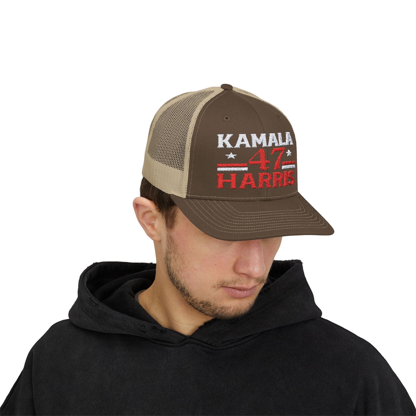 Kamala 47 Harris Snapback Trucker Cap