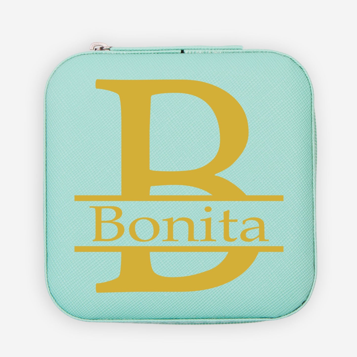 Personalized Monogram Jewelry Travel Case