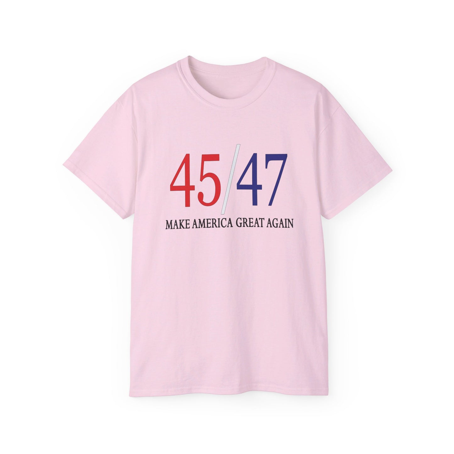 45/47 - Presidential Race Trump 2024 Republican Make America Great Again Unisex Cotton T-Shirt