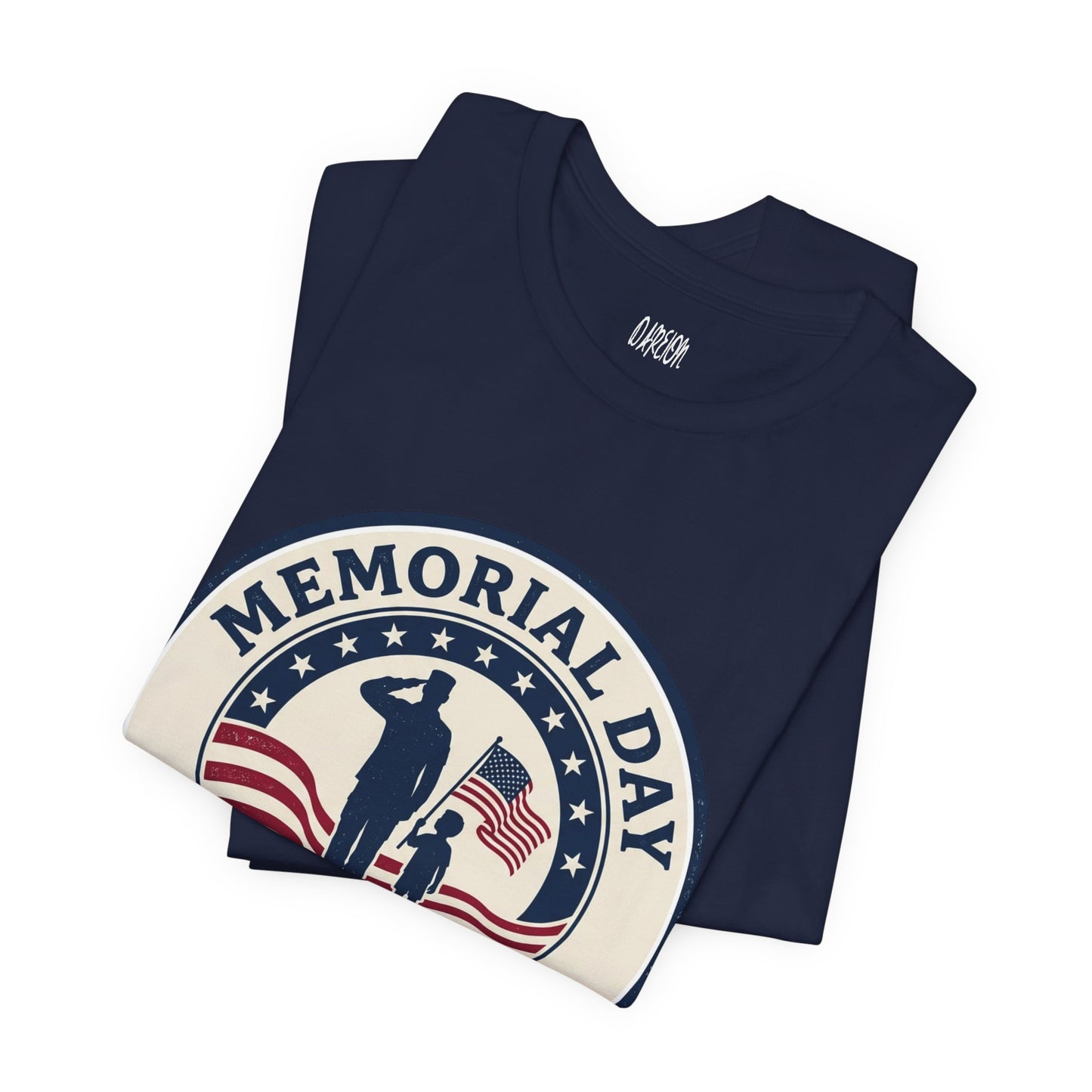 USA Memorial Day 1776–2026 USA 250 Distressed Emblem Tee | Patriotic Red White and Blue T-Shirt
