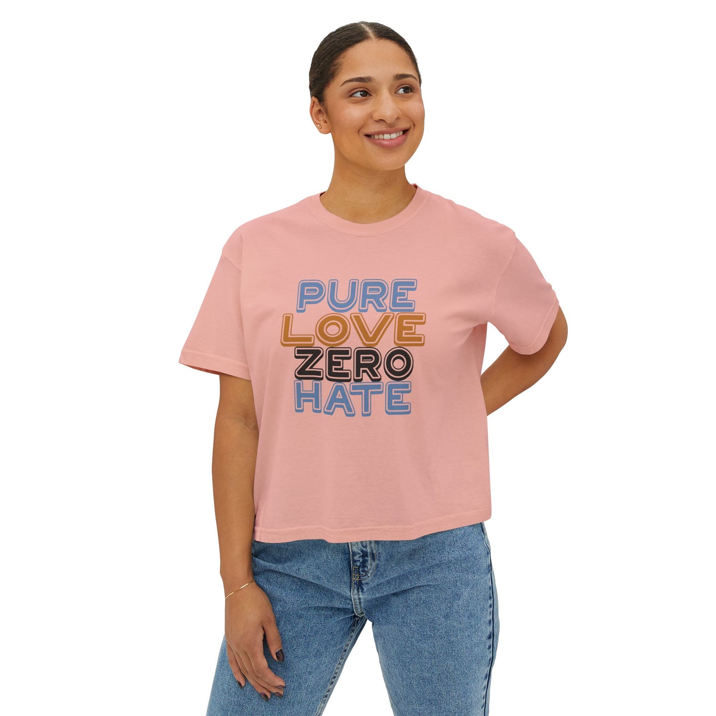 Pure Love Zero Hate Boxy T-Shirt