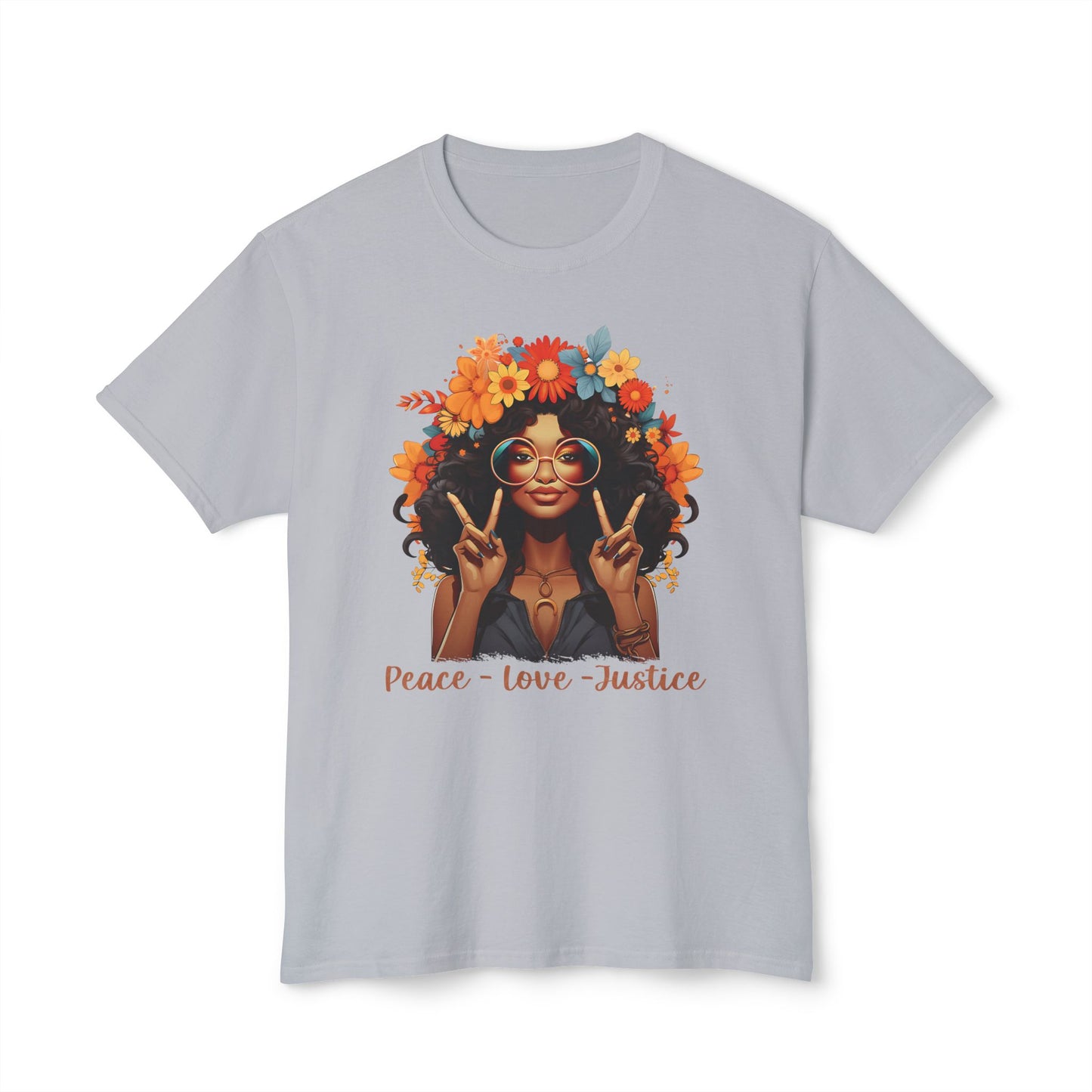 Peace Love and Justice T-Shirt