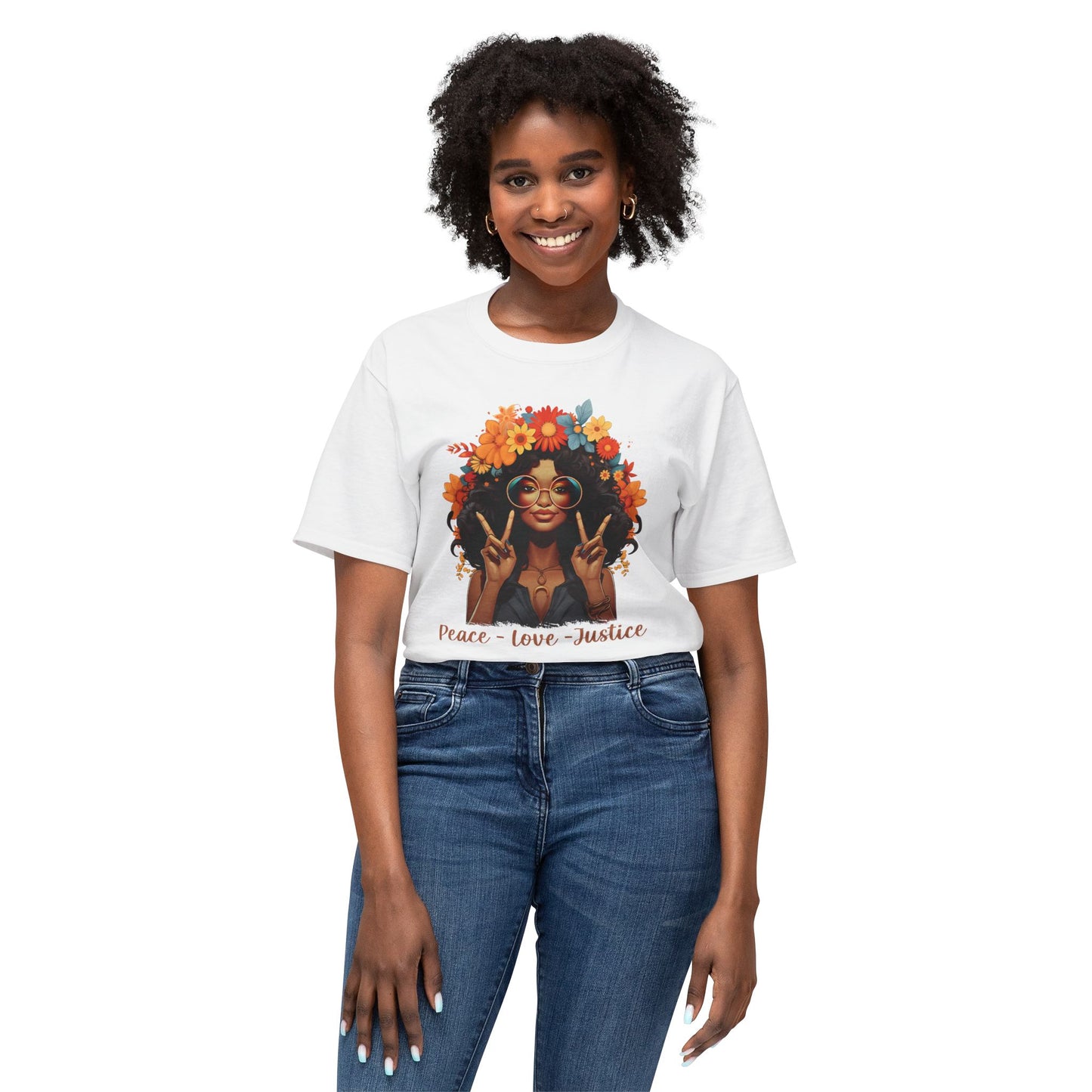 Peace Love and Justice T-Shirt