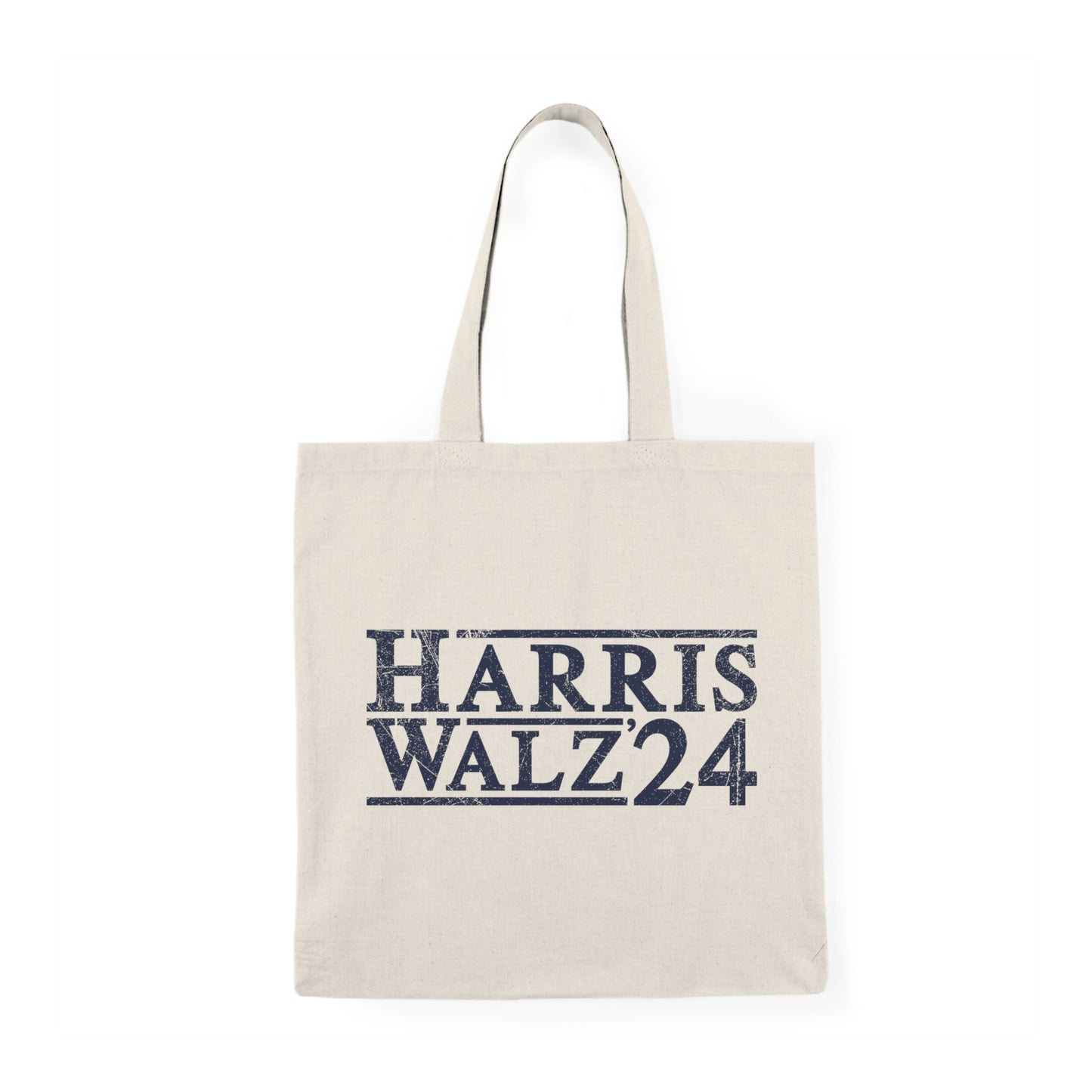 Harris Walz Election 2024 Natural Tote Bag