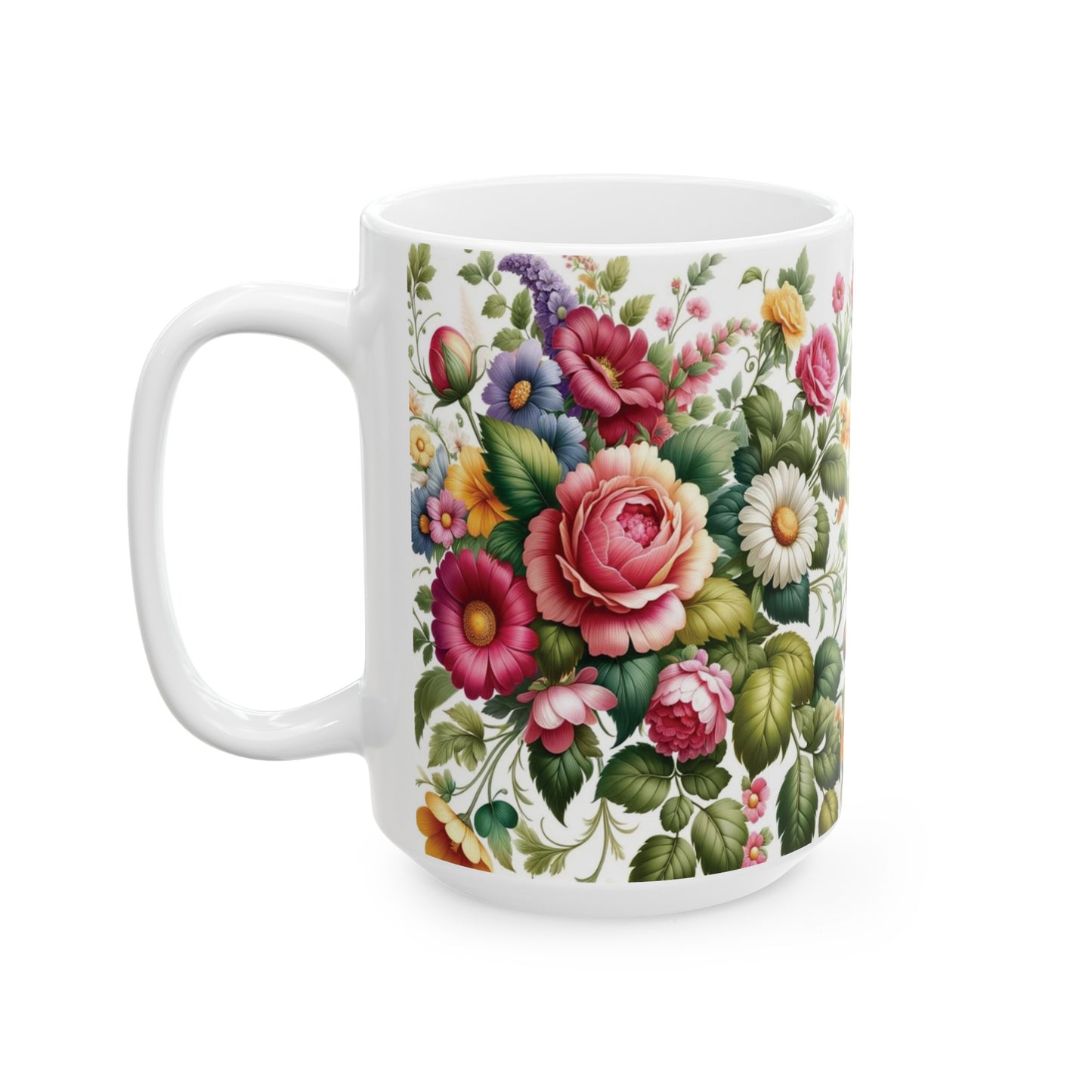 Vegetable Garden Ceramic Mug, (11oz, 15oz)