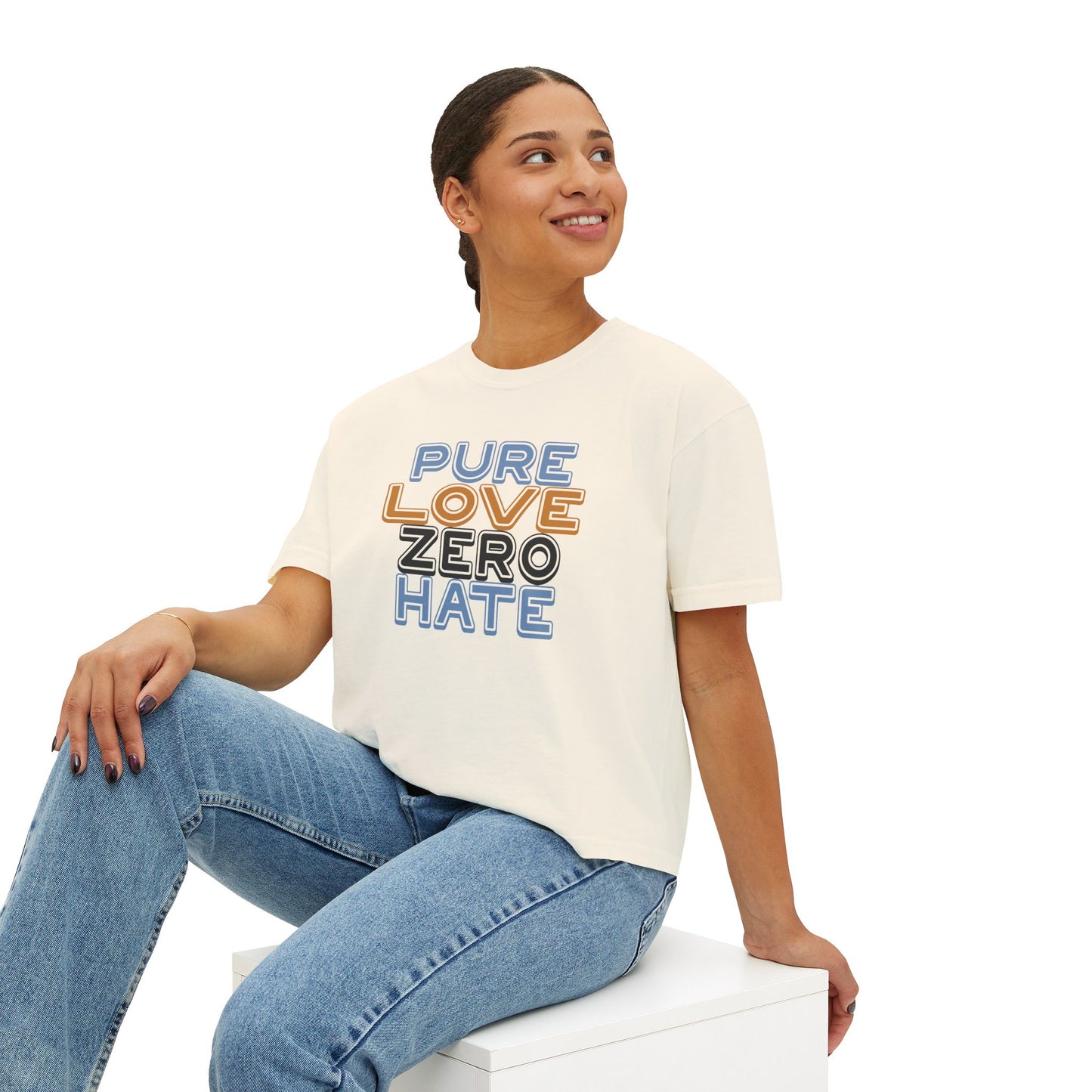 Pure Love Zero Hate Boxy T-Shirt