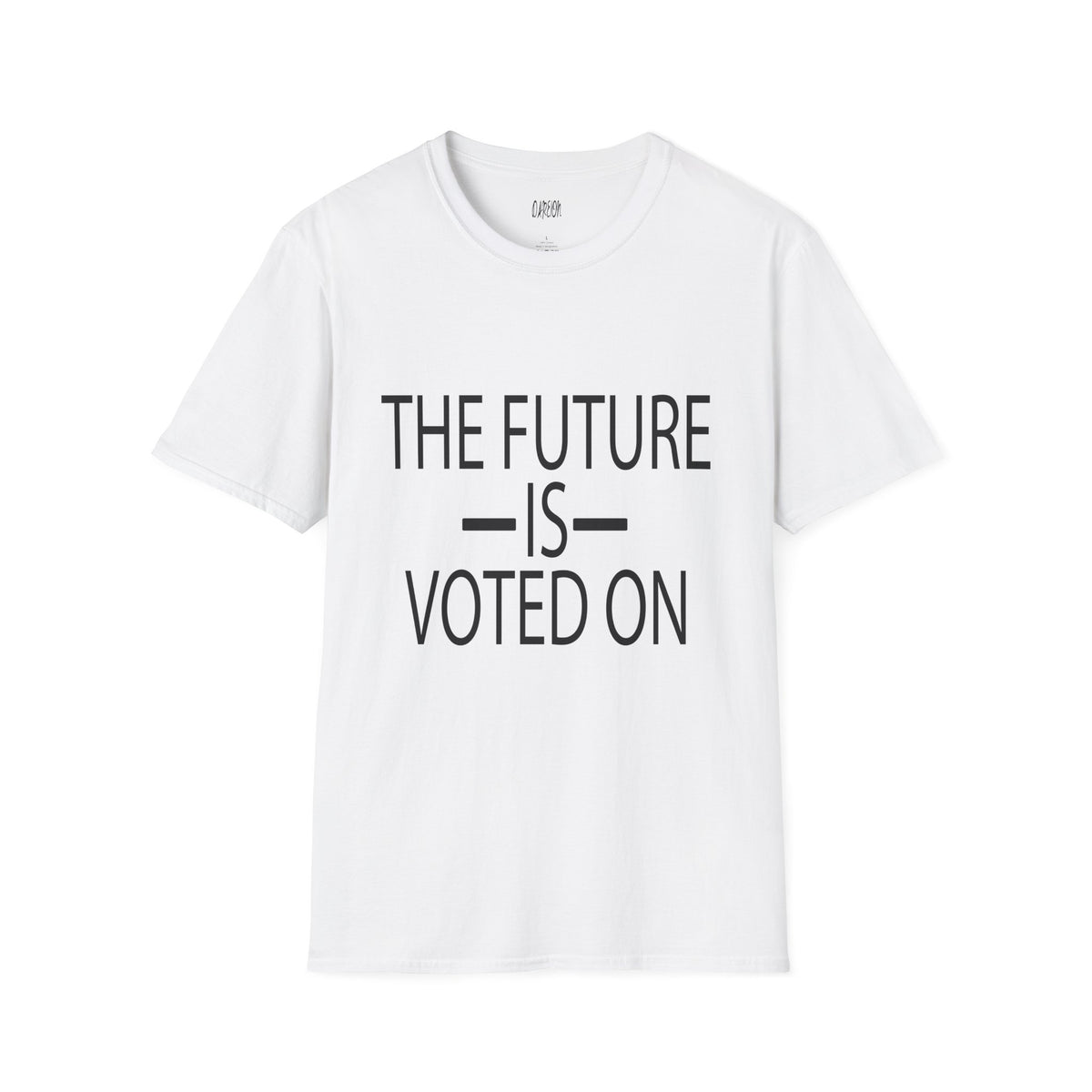 The Future Is Voted On T-Shirt | Voting Graphic Tee