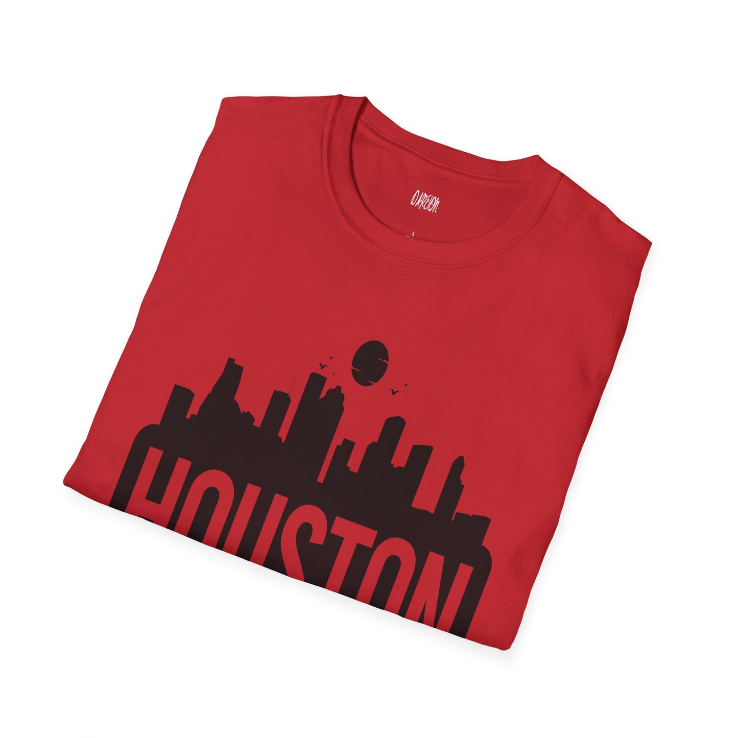 Houston Texas Skyline T-Shirt | Hometown Pride Graphic Tee | Urban City Shirt