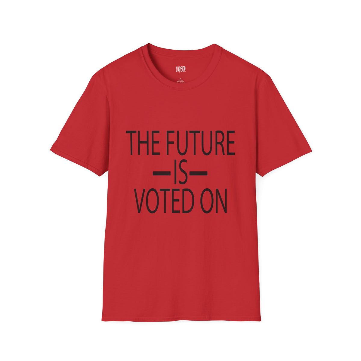 The Future Is Voted On T-Shirt | Voting Graphic Tee