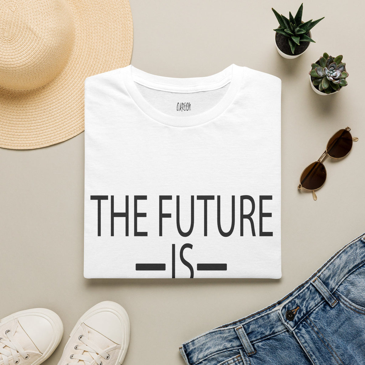 The Future Is Voted On T-Shirt | Voting Graphic Tee