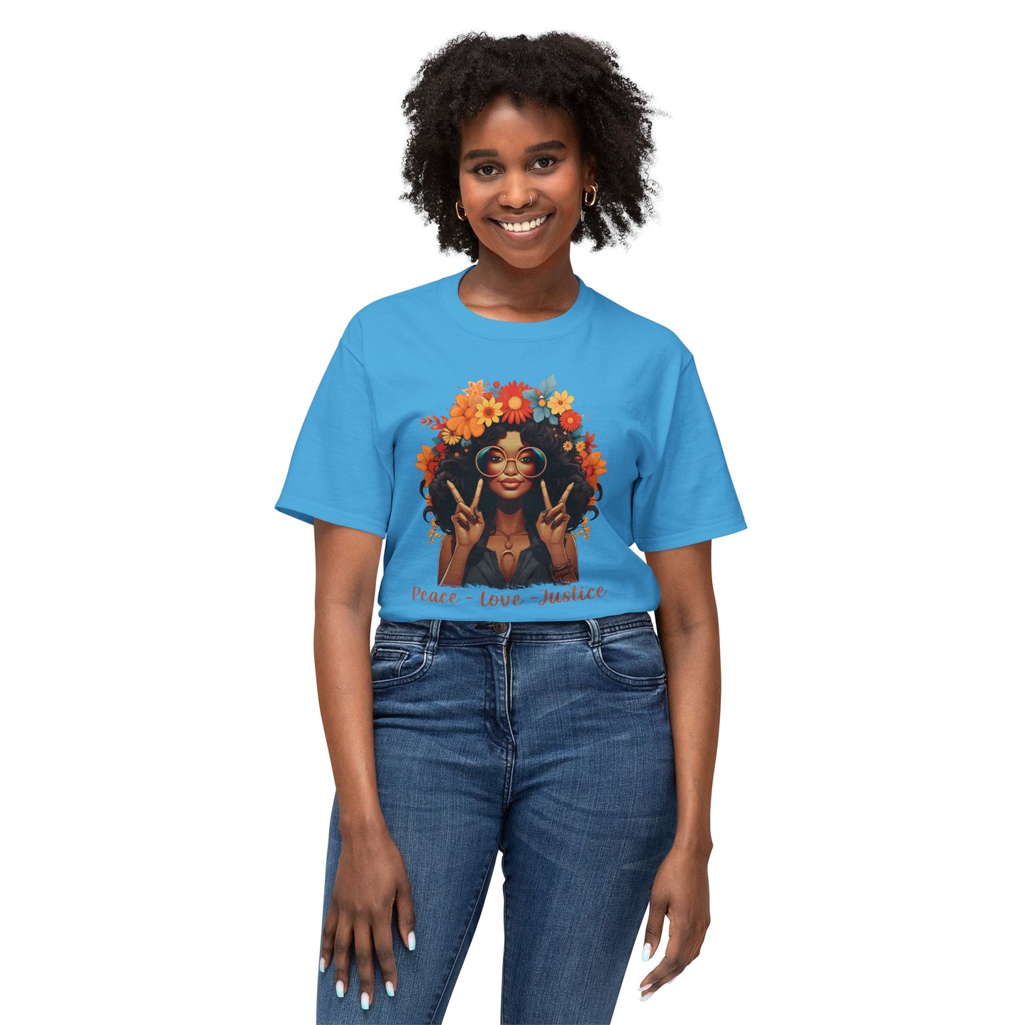 Peace Love and Justice T-Shirt