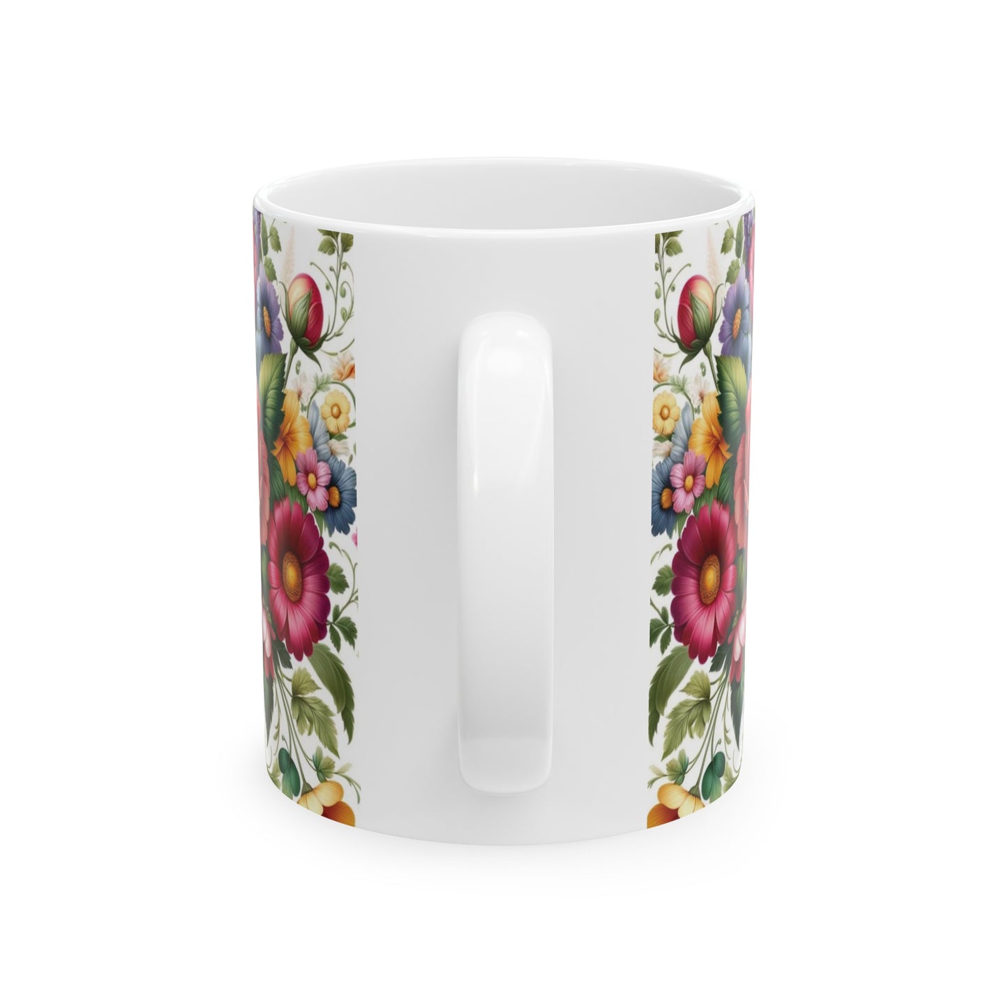 Vegetable Garden Ceramic Mug, (11oz, 15oz)