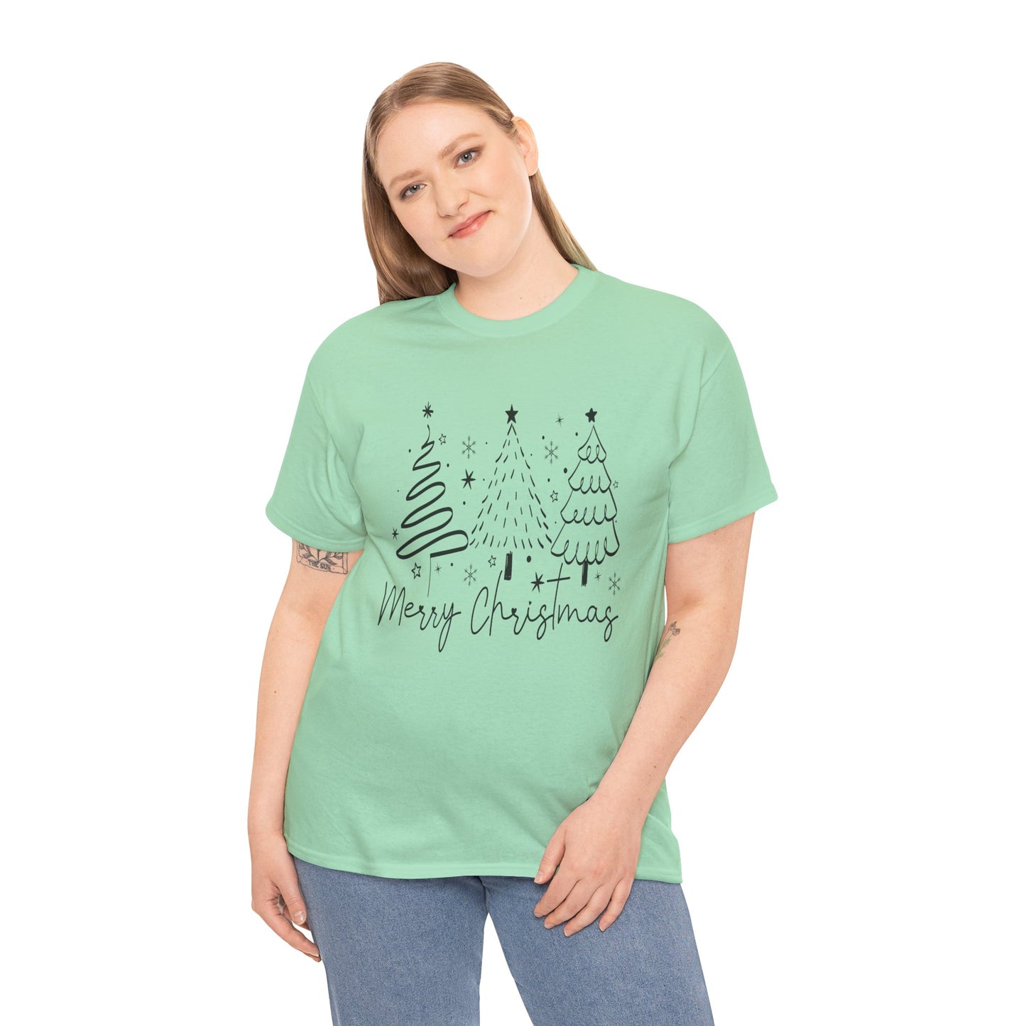 Merry Christmas Heavy Cotton Tee