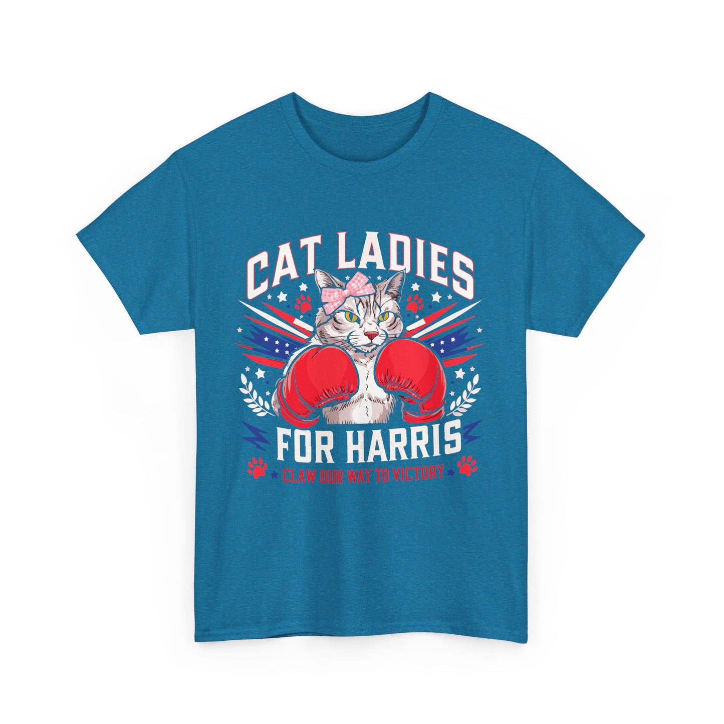 Cat Ladies for Harris Election T-Shirt