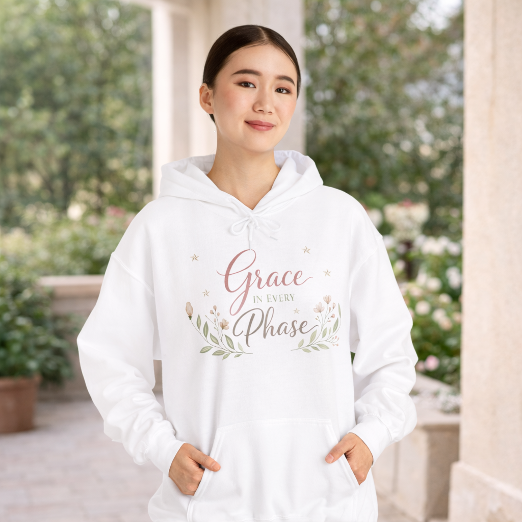 White Inspirational Hoodie