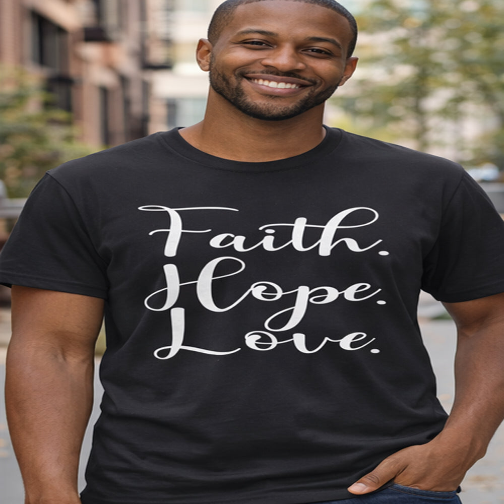 Faith Tee in Black