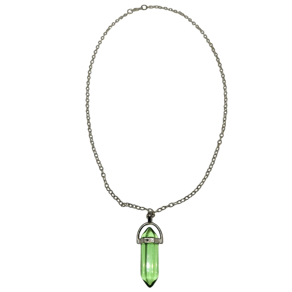 Crystal Pendant Necklaces - Multiple Color Options Available