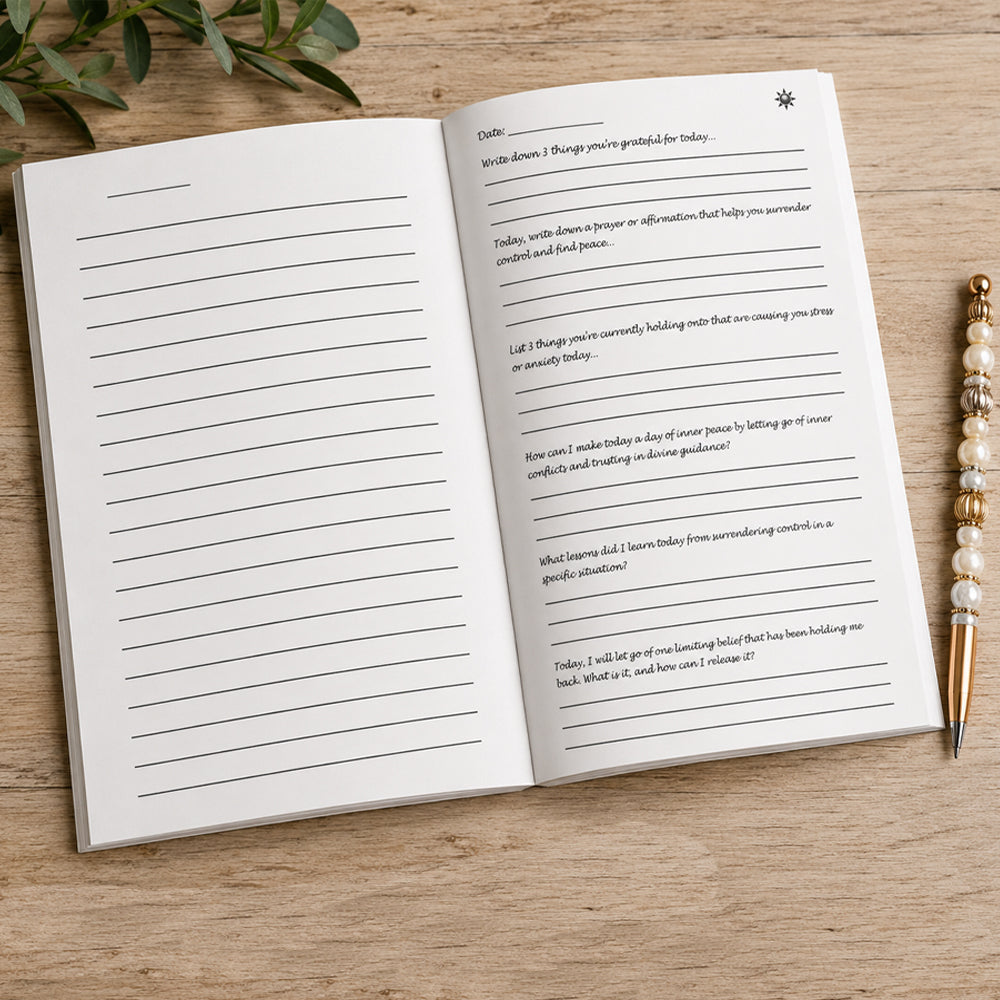Let Go and Let God: A Guided Faith Journal