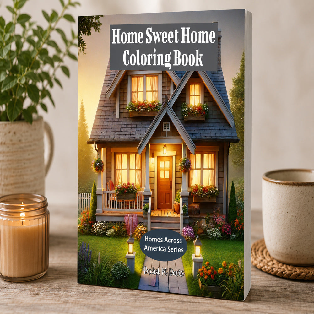 Home Sweet Home Coloring Book