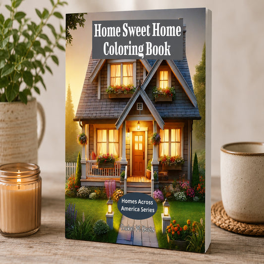 Home Sweet Home Coloring Book