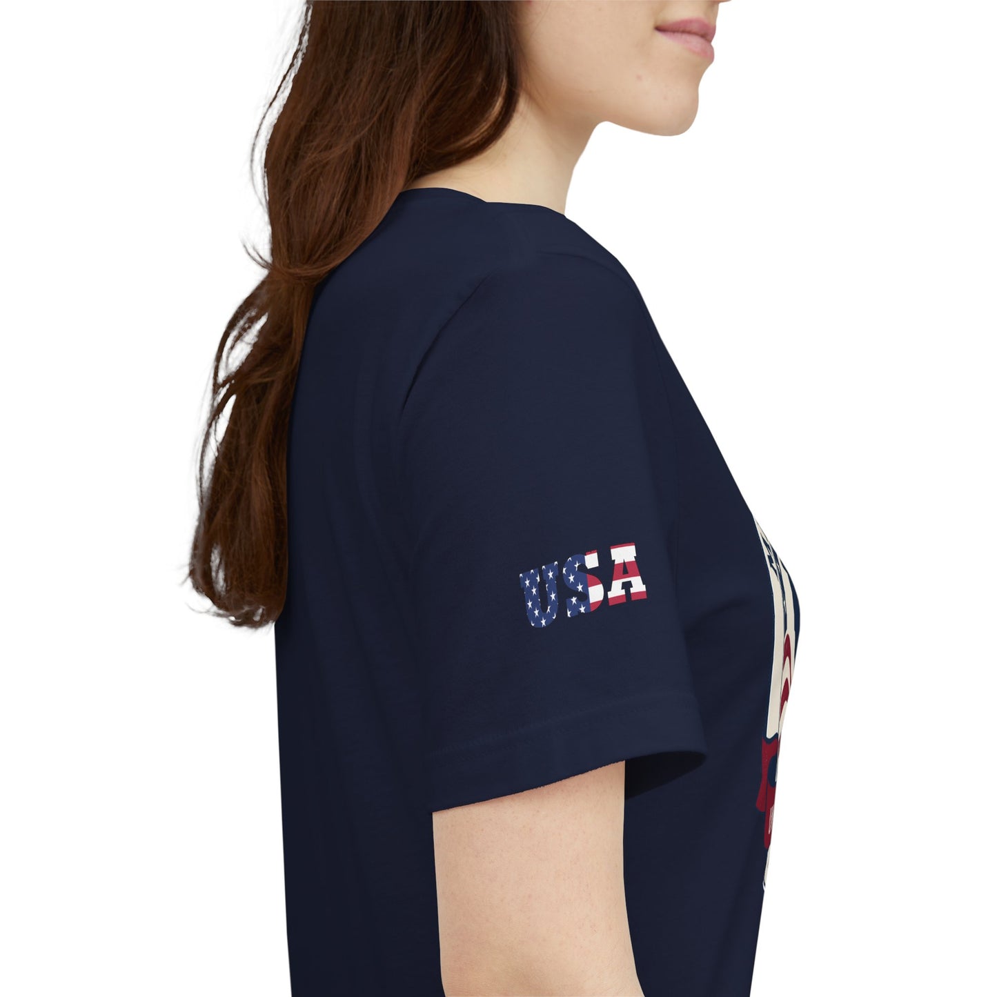 USA Memorial Day 1776–2026 USA 250 Distressed Emblem Tee | Patriotic Red White and Blue T-Shirt