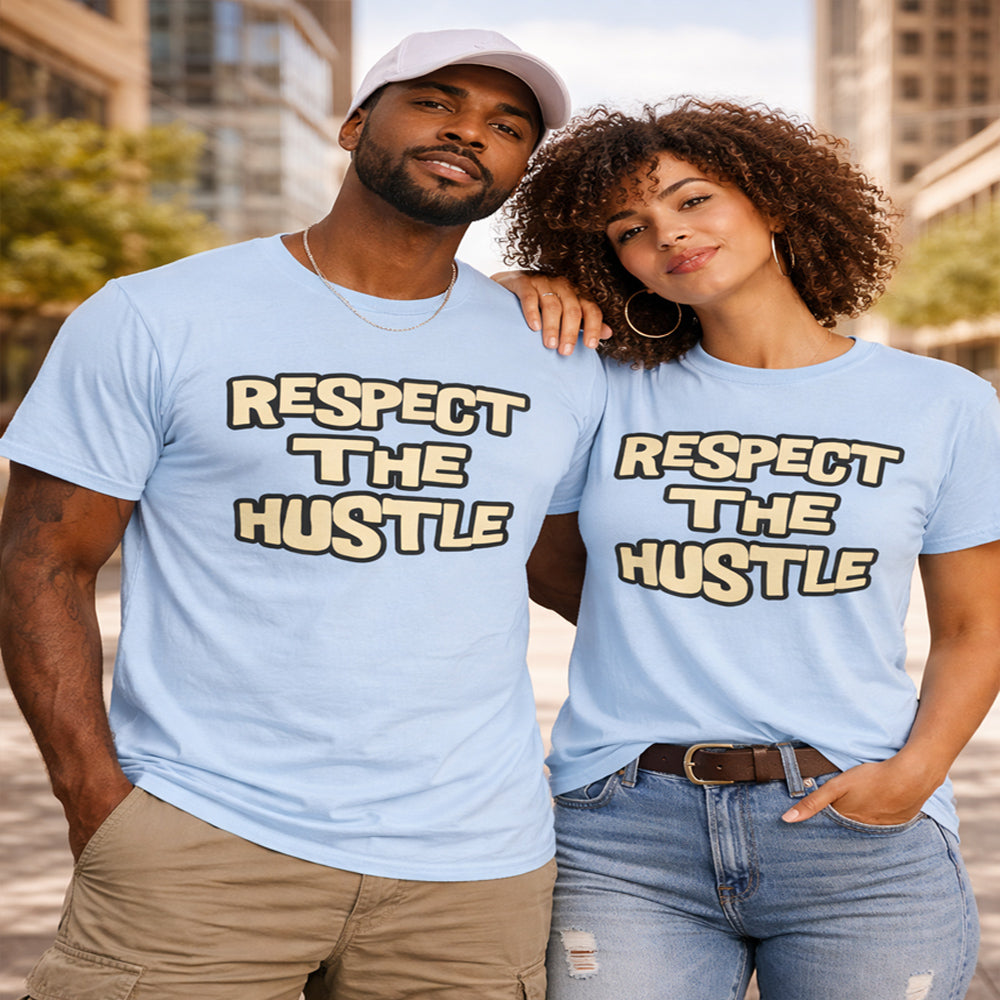 Respect The Hustle Heavy Cotton T-Shirt