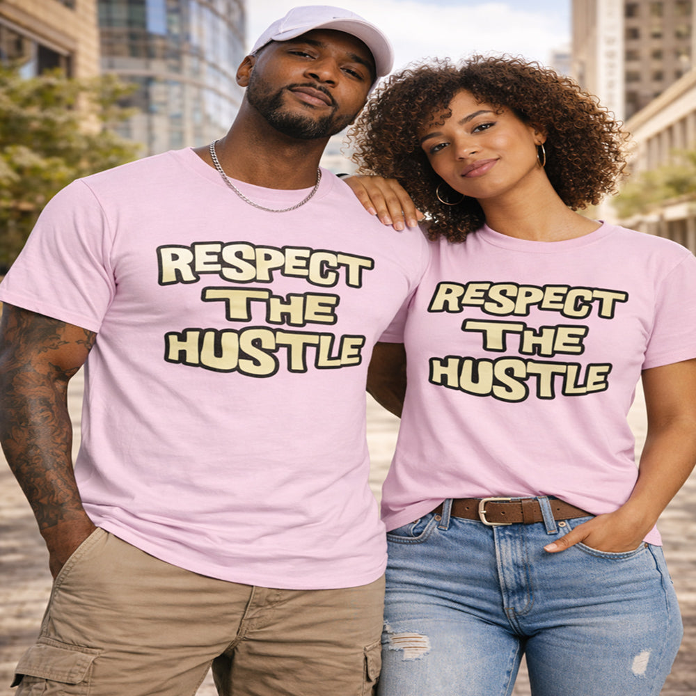 Respect The Hustle Heavy Cotton T-Shirt