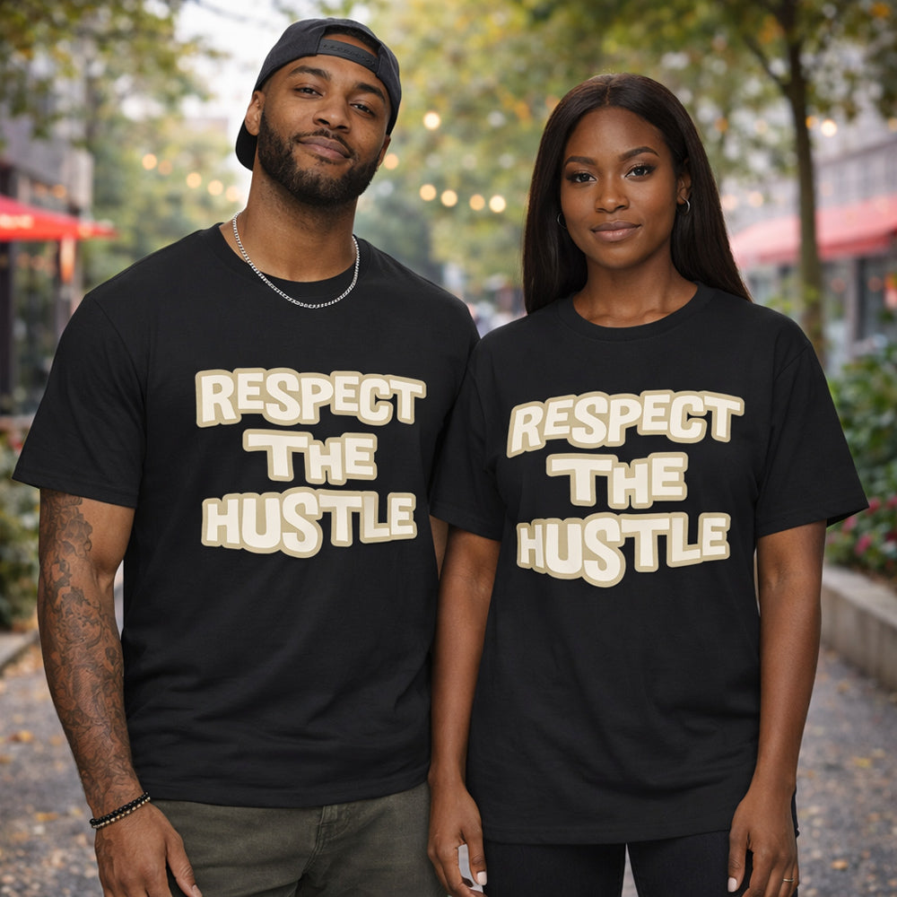 Respect The Hustle Heavy Cotton T-Shirt