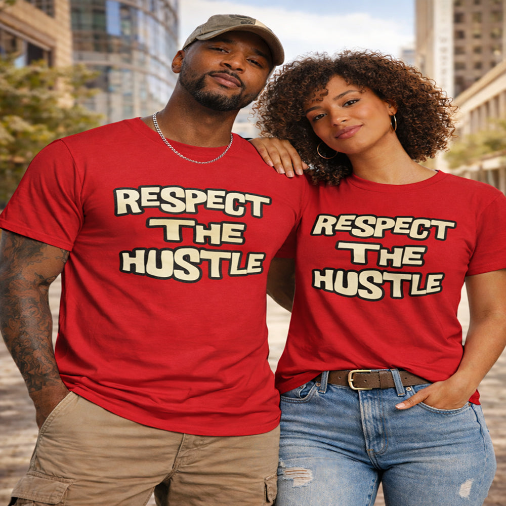 Respect The Hustle Heavy Cotton T-Shirt