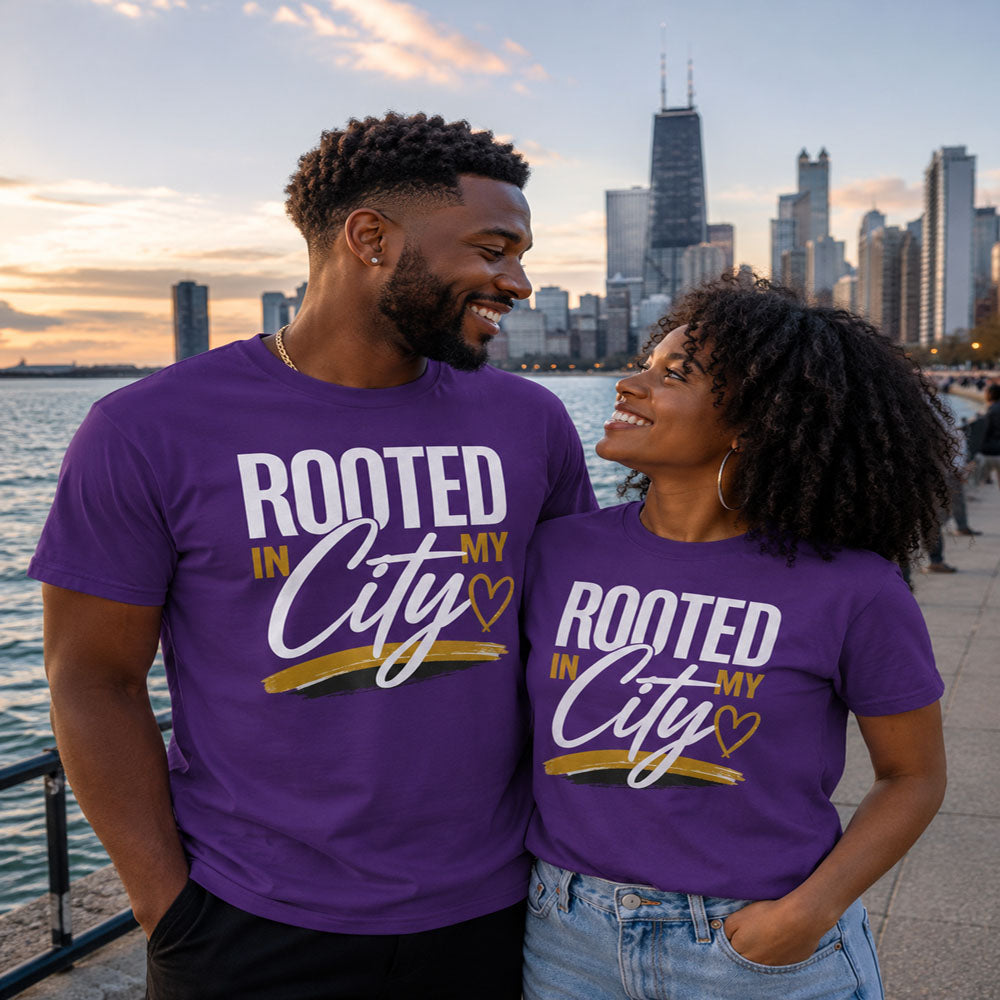 Rooted In My City Unisex T-Shirt | Hometown Pride Graphic Tee | Urban Streetwear Shirt | City Love Fashion Tee