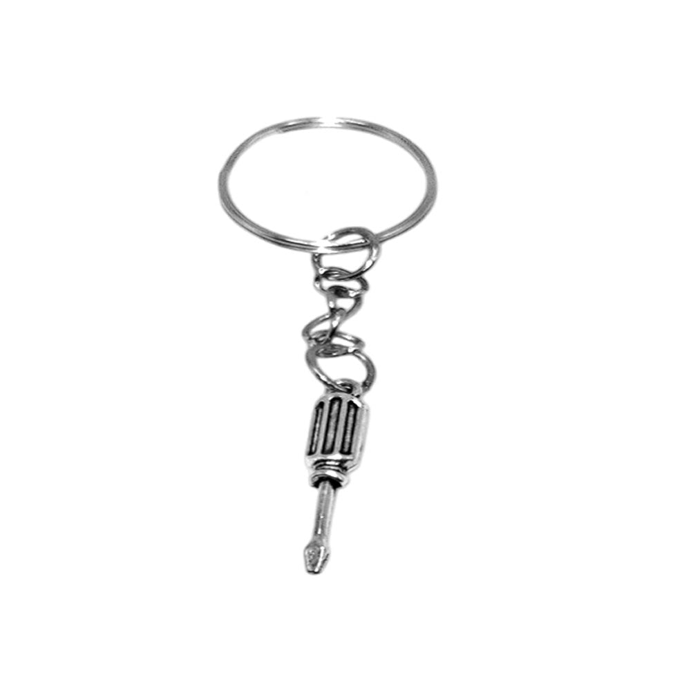 Customizable Unique Keychains with Small Charms - Great Gift for Dad, Brother & More