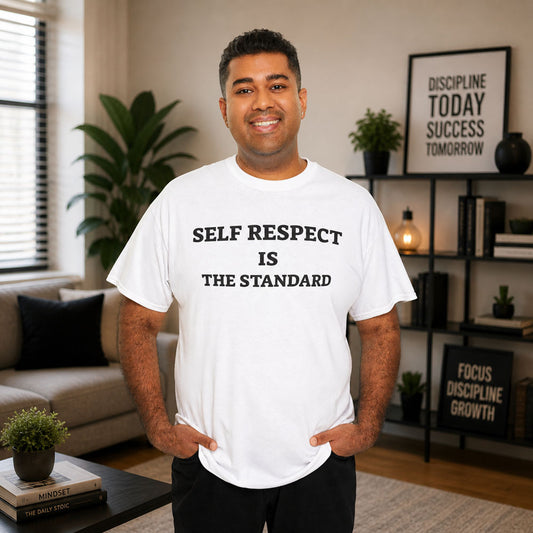 Self Respect Is The Standard T-Shirt | Empowerment & Boundaries Graphic Tee