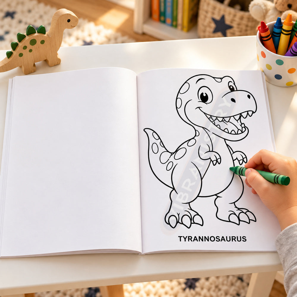 Toddler Animal Coloring Book — Big Pictures for Little Artists