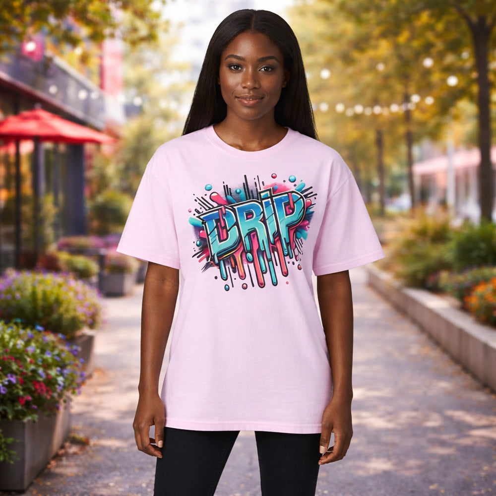 Drip Unisex Heavy Cotton T-Shirt - Bold Streetwear Style