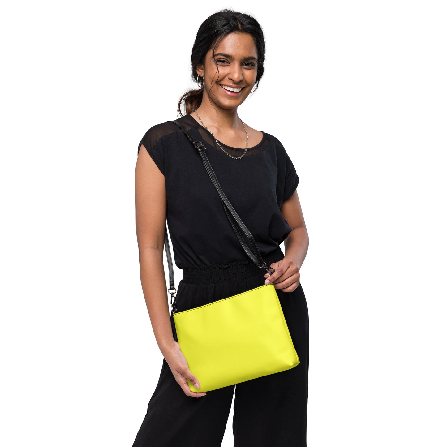 Yellow Crossbody Handbag