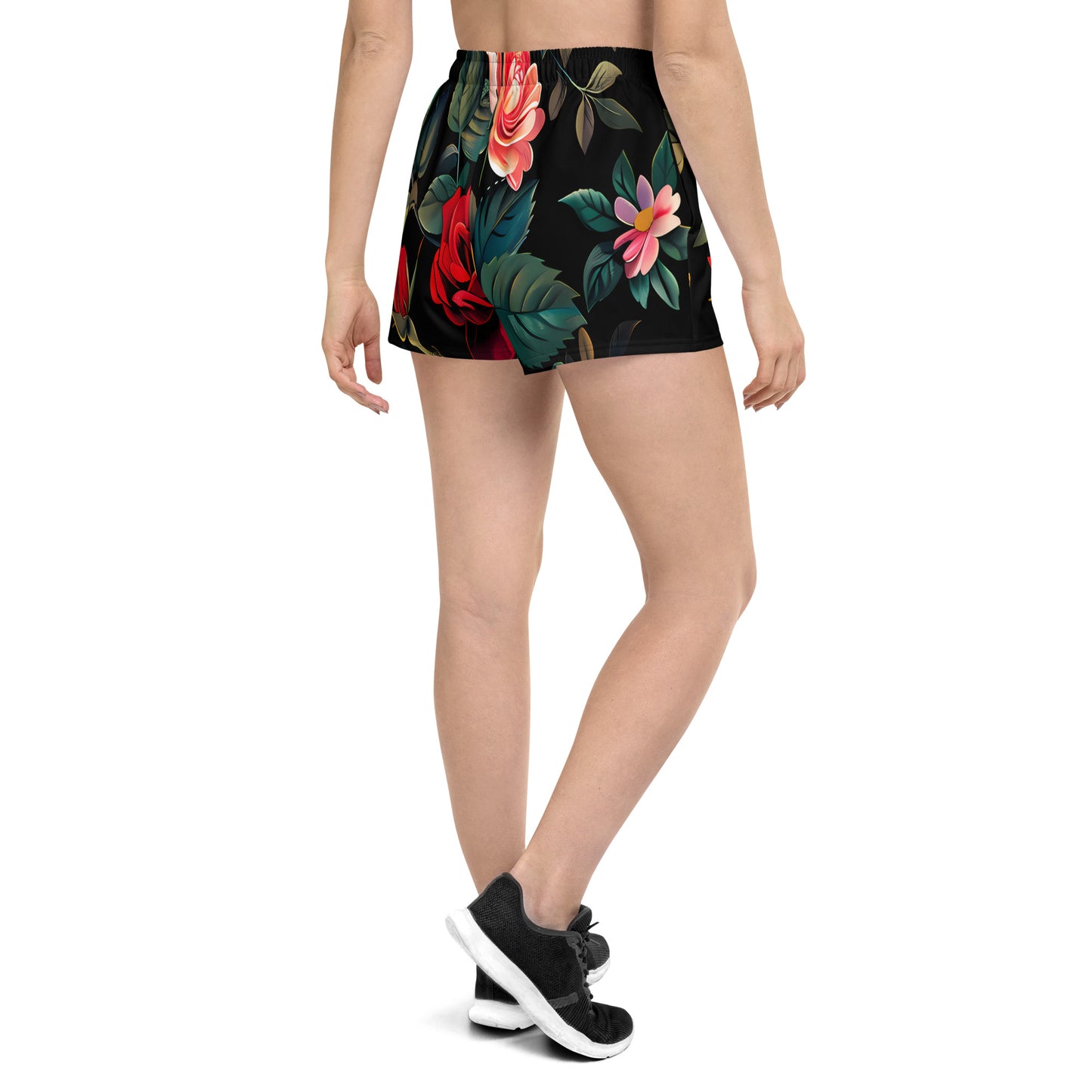 Floral Recycled Athletic Shorts