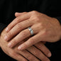 Custom Engraved Men's Ring – Personalized Name, Date or Message Ring | Stainless Steel, Black or Gold Finish Gift for Him