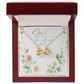 God Is Within Her Faith Message Card – Inspirational Jewelry Gift for Her