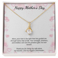 Mother's Day Gift of Love in Yellow & White Gold | From Your Loving Son or Daughter
