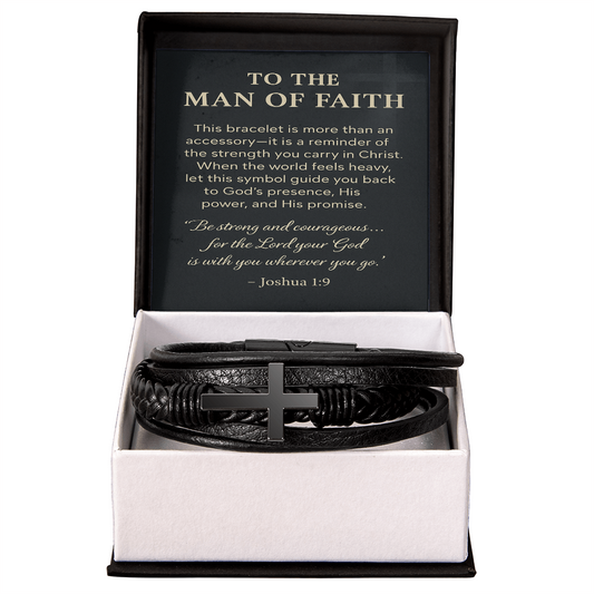 Leather bracelet for men