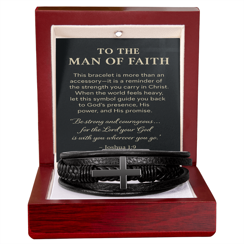 Leather bracelet for men