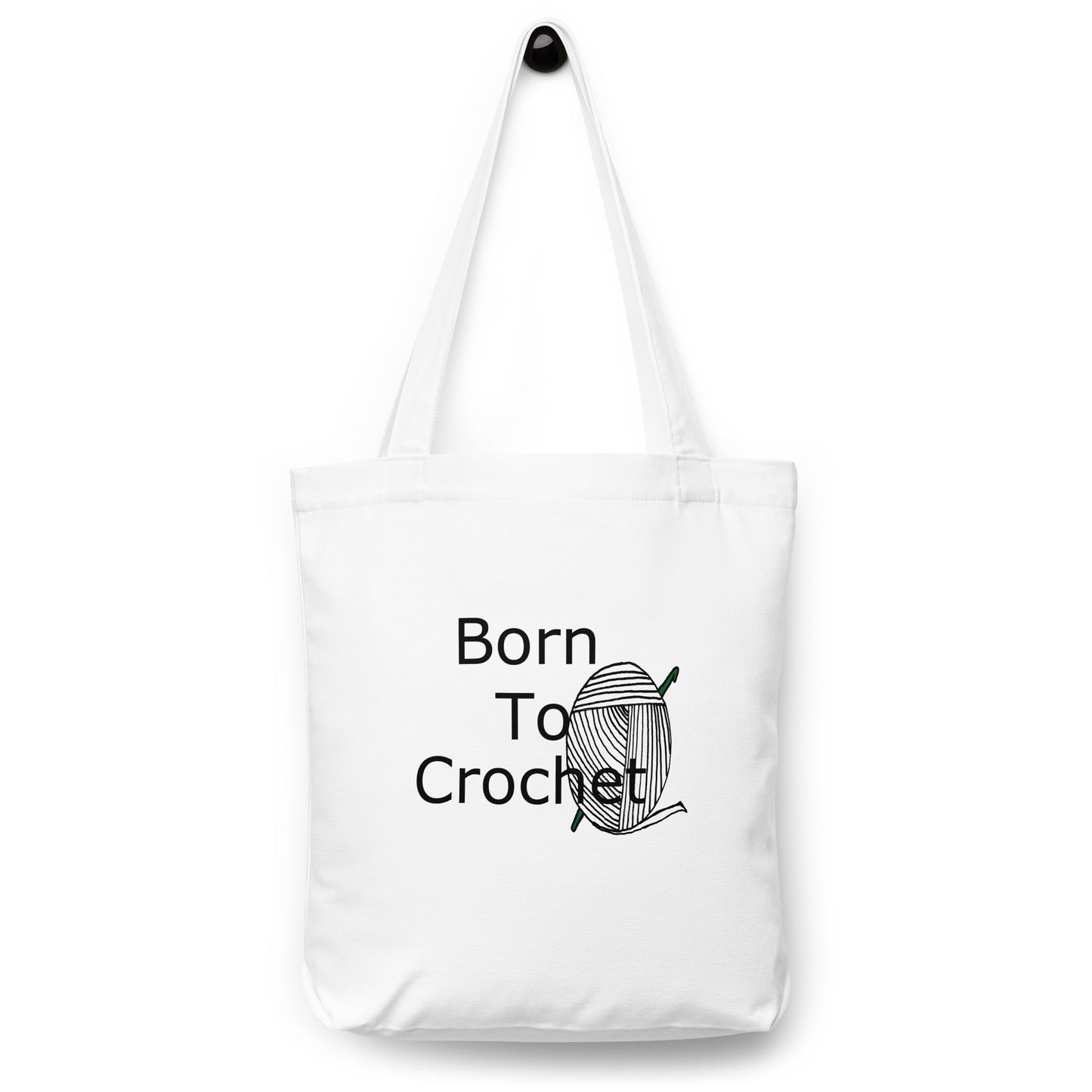 Crochet Lover's Cotton Tote Bag