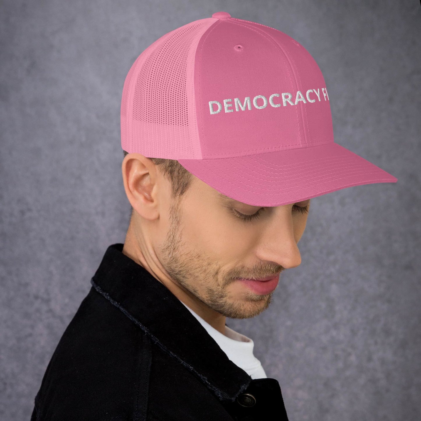 Democracy First Trucker Cap